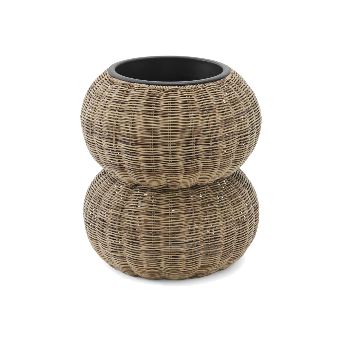 Takea Single Planter, Natural Weave – image 1