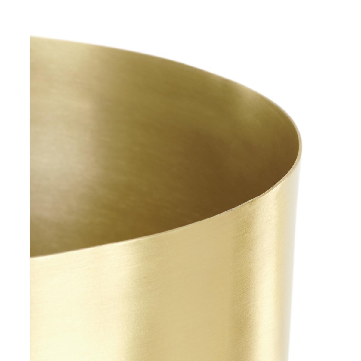 Salix Large Planter, Brass – image 4