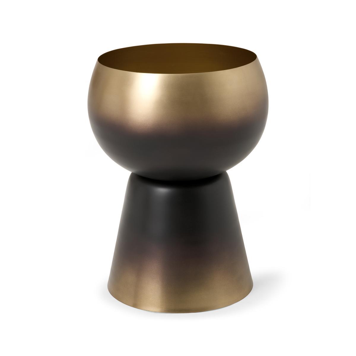 Valletta Statement Planter, Smoked Brass – image 2