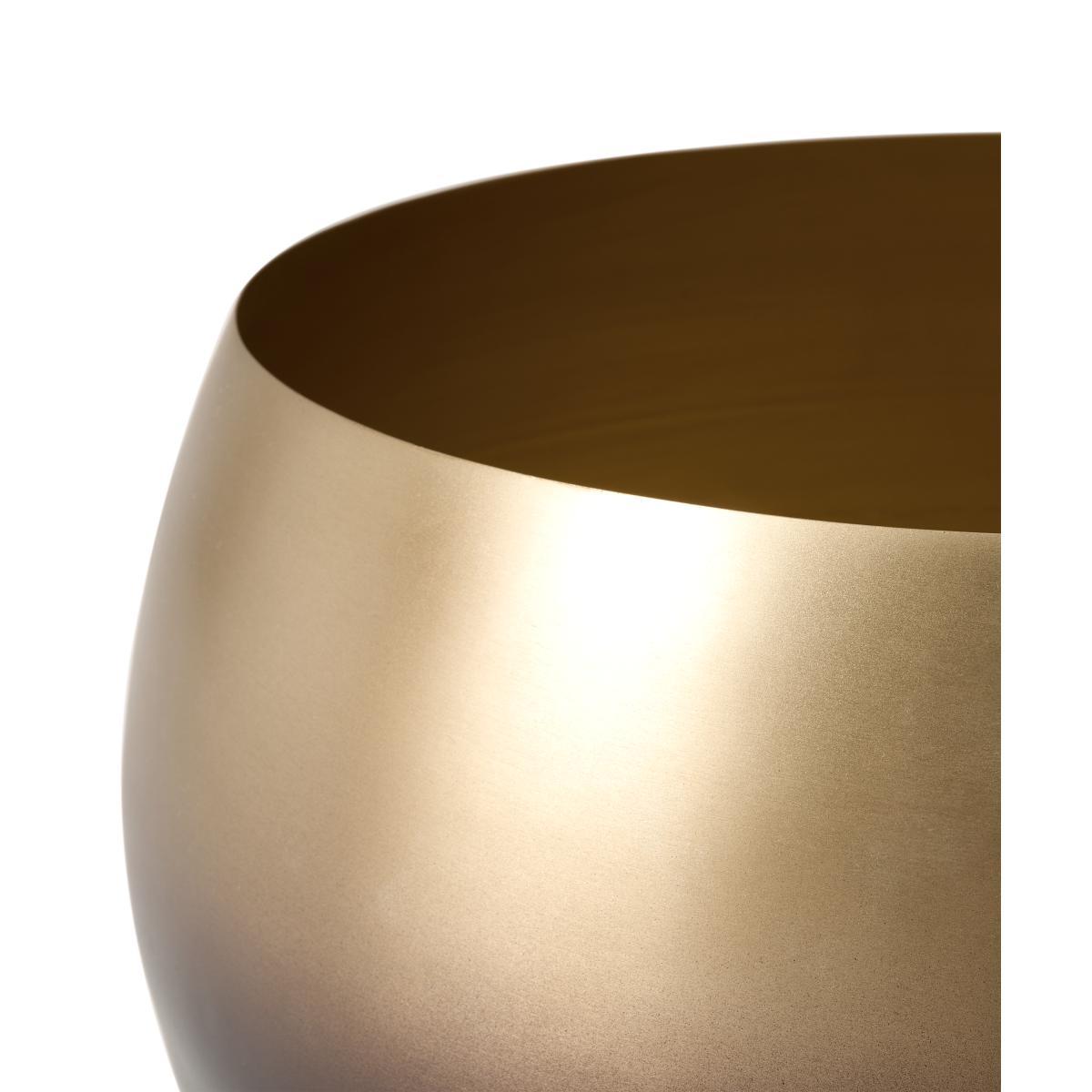 Valletta Statement Planter, Smoked Brass – image 4