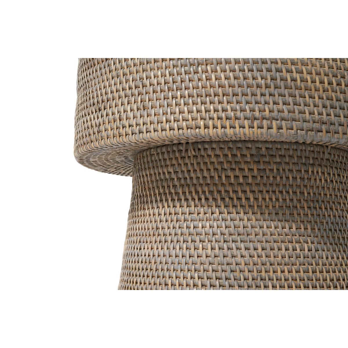Hadid Tall Planter, Natural Grey Weave – image 5