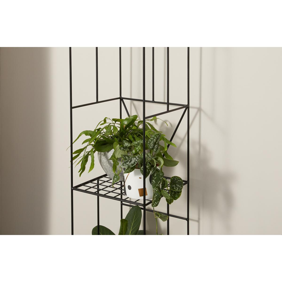 Betula Tall Plant Stand, Black – image 3