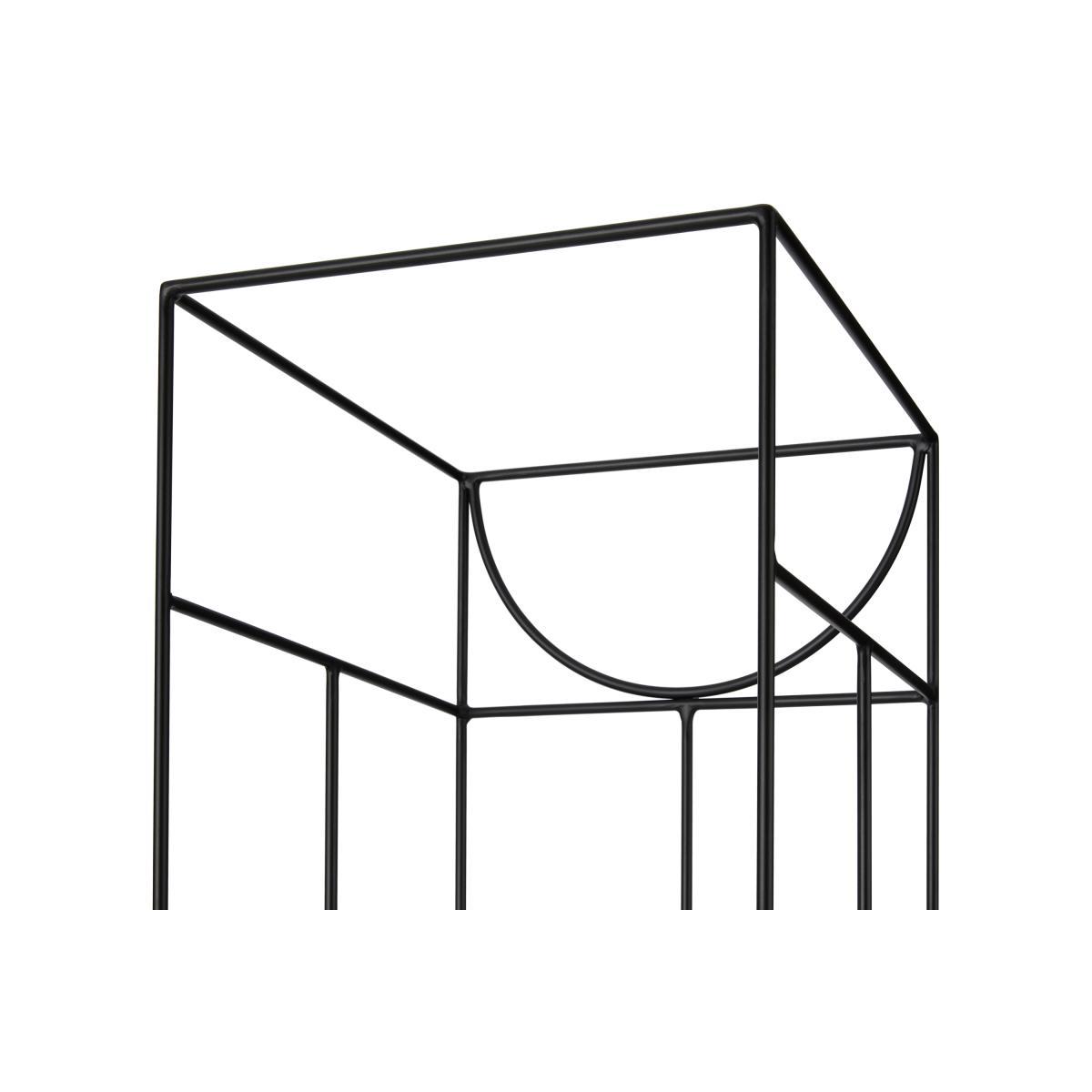 Betula Tall Plant Stand, Black – image 4