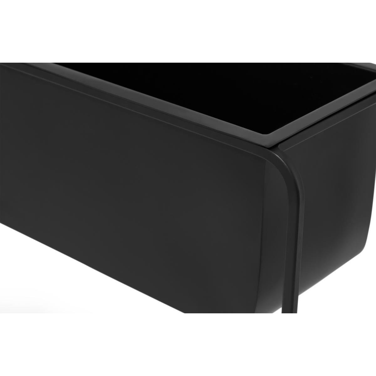 Elef Tall Rectangle Plant Stand, Black – image 5