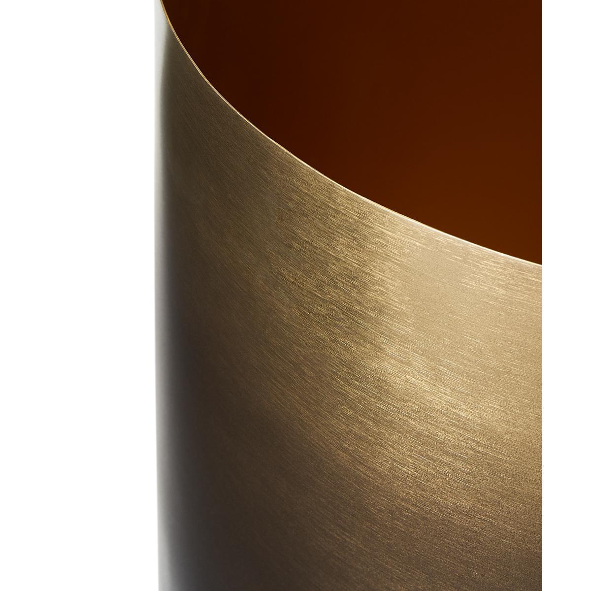 Valletta Set of 2 Plant Stands, Smoked Brass – image 4