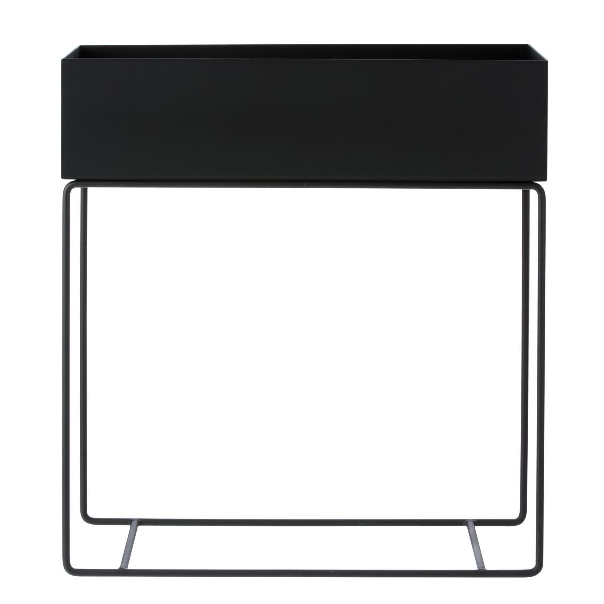Plant Box Standing flowerpot - W 60 x H 65 cm by Ferm Living Black – image 2