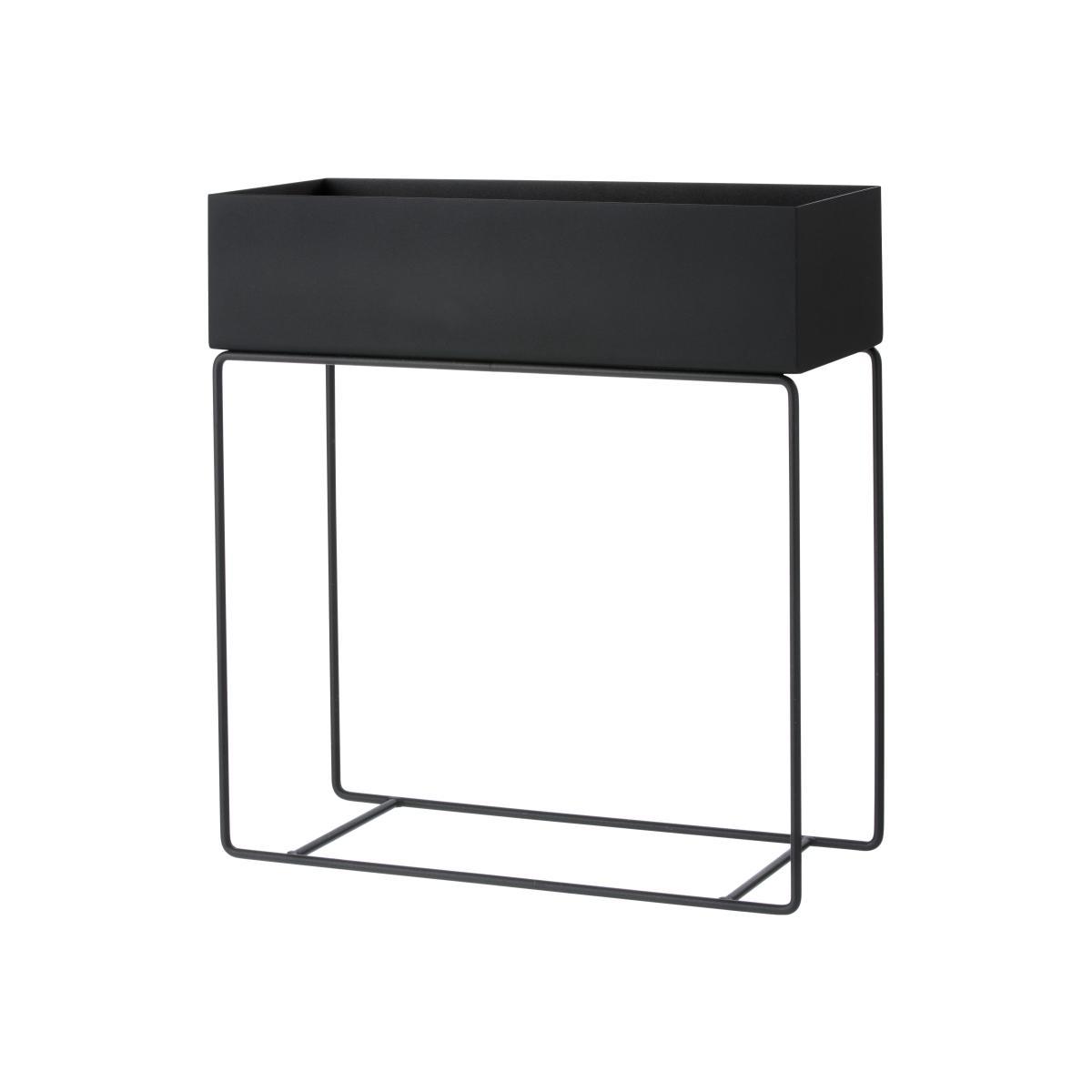 Plant Box Standing flowerpot - W 60 x H 65 cm by Ferm Living Black – image 1