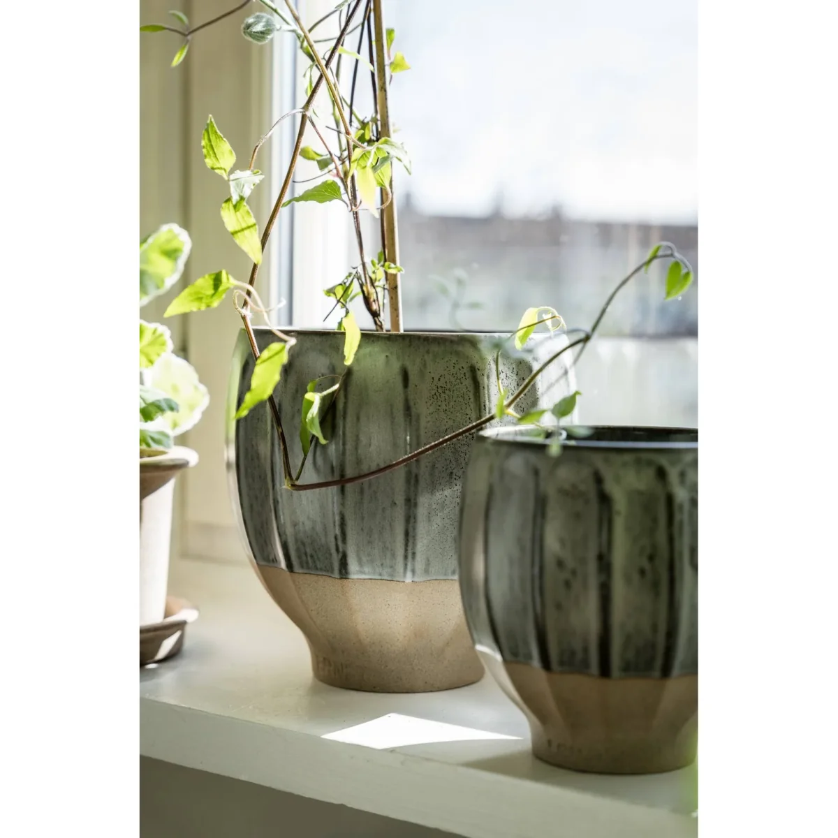 ERNST Ernst plant pot Grey-natural Ø18x18 cm – image 2