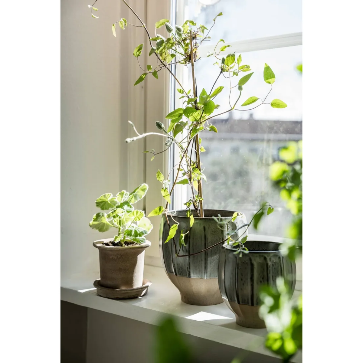 ERNST Ernst plant pot Grey-natural Ø18x18 cm – image 3