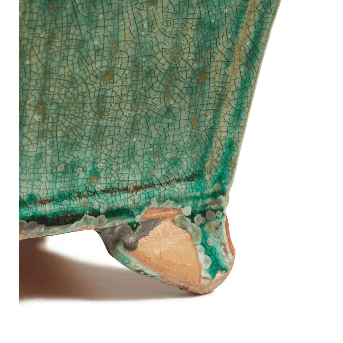 OKA, Lingtai Planter - Antique Green, Planters, Ceramic – image 3