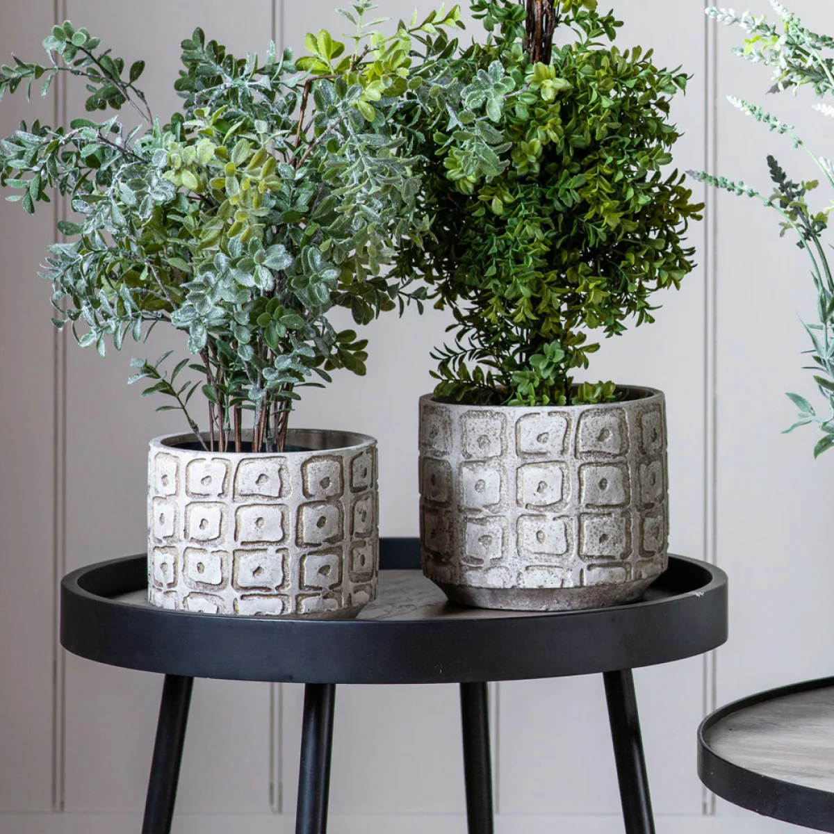 Gallery Interiors Adilet Planter Grey / Small