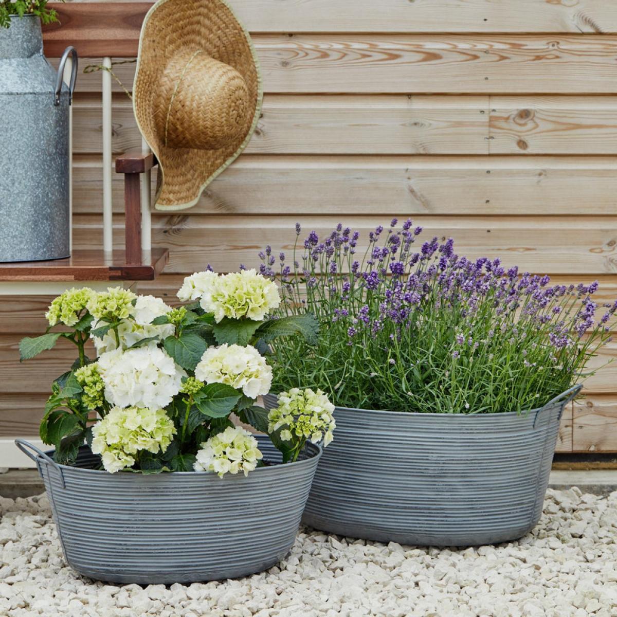 Ivyline Outdoor Matlock Oval Planter / Large – image 9