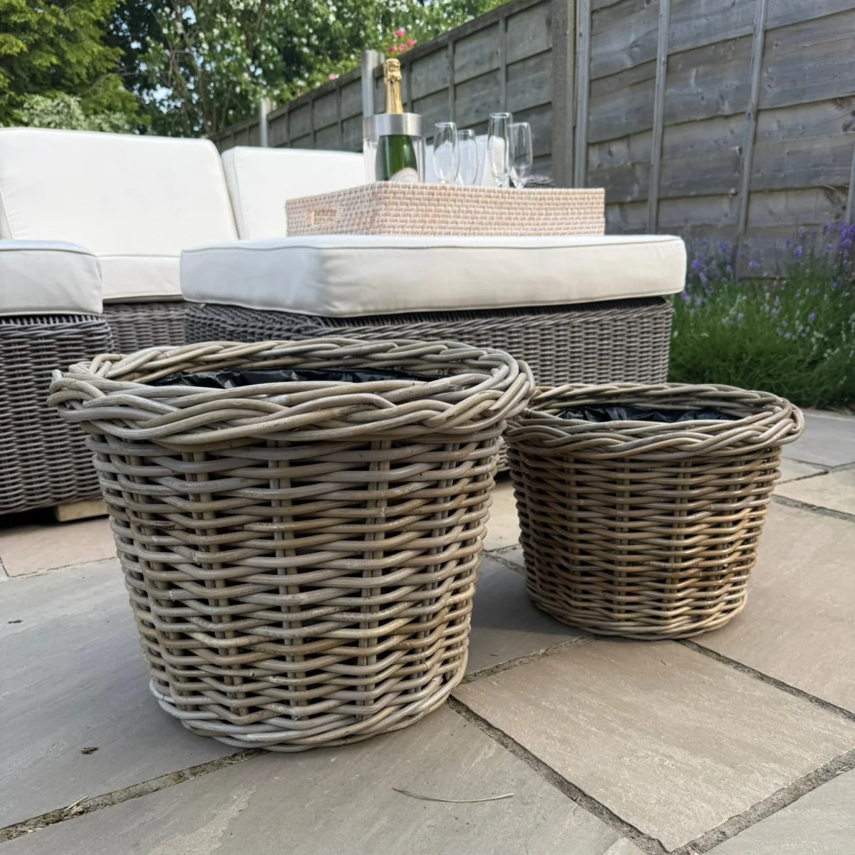 Wovenhill Round Tapered Garden Planter – image 2