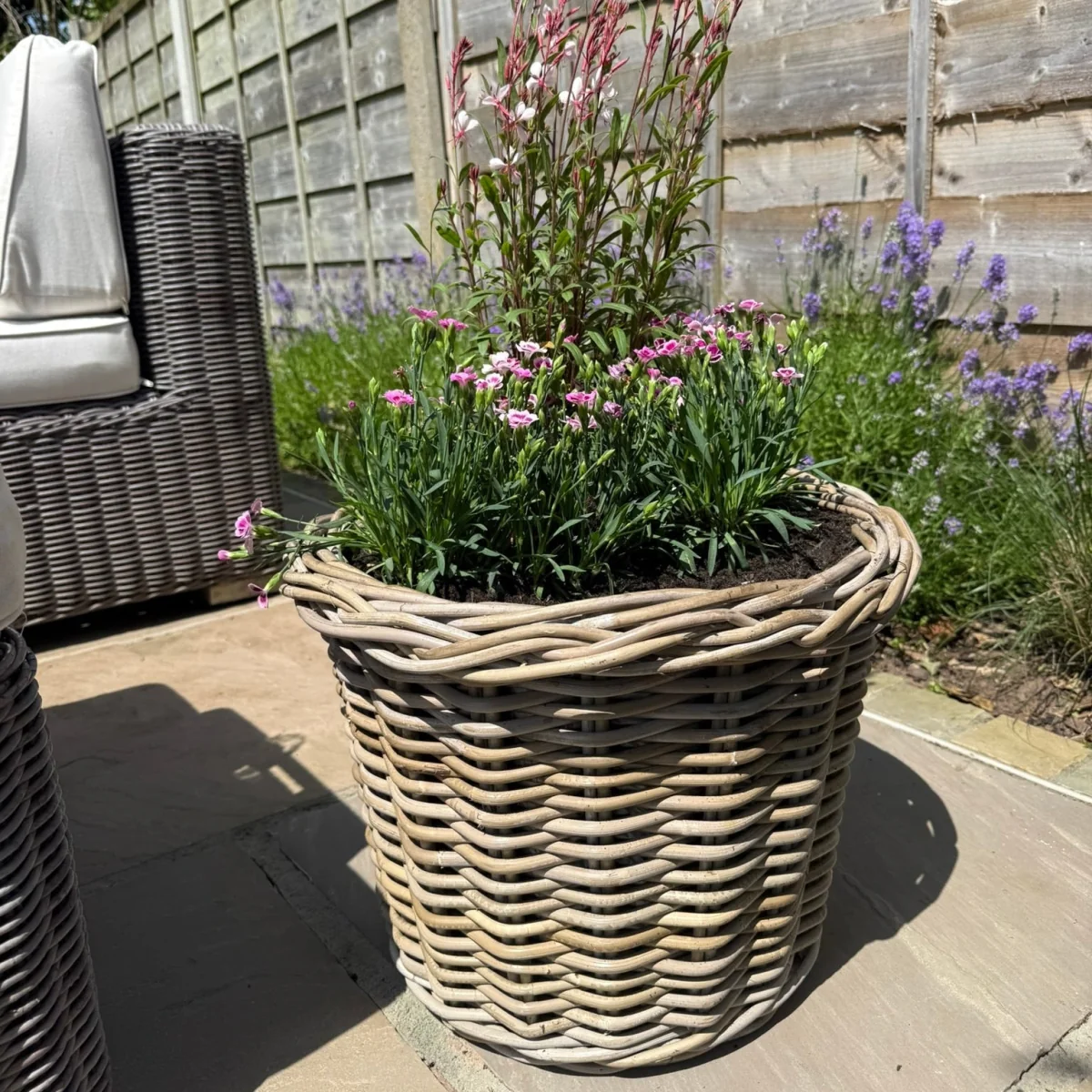 Wovenhill Round Tapered Garden Planter – image 1