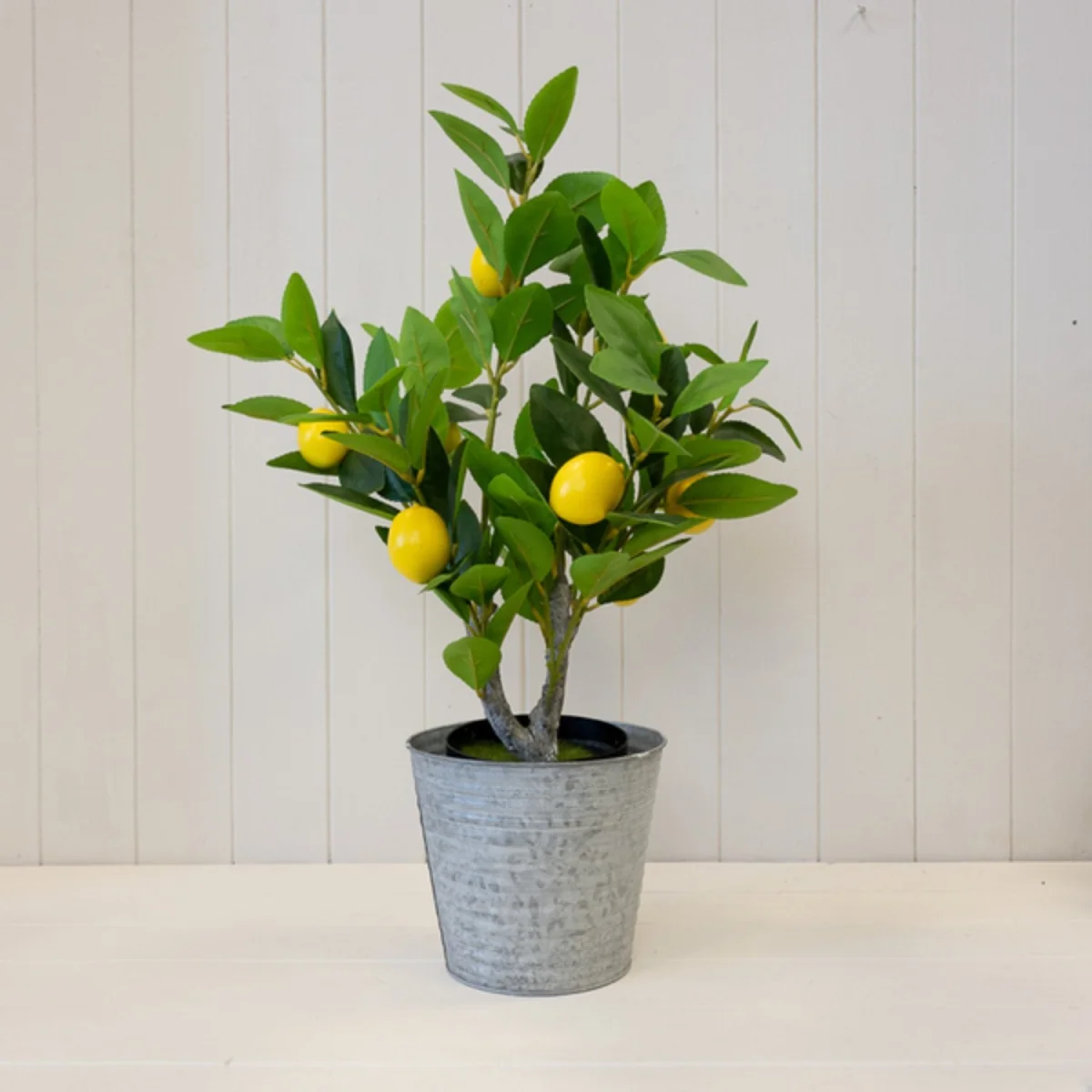 Classic Grey Aged Zinc Planter - Grey – image 2
