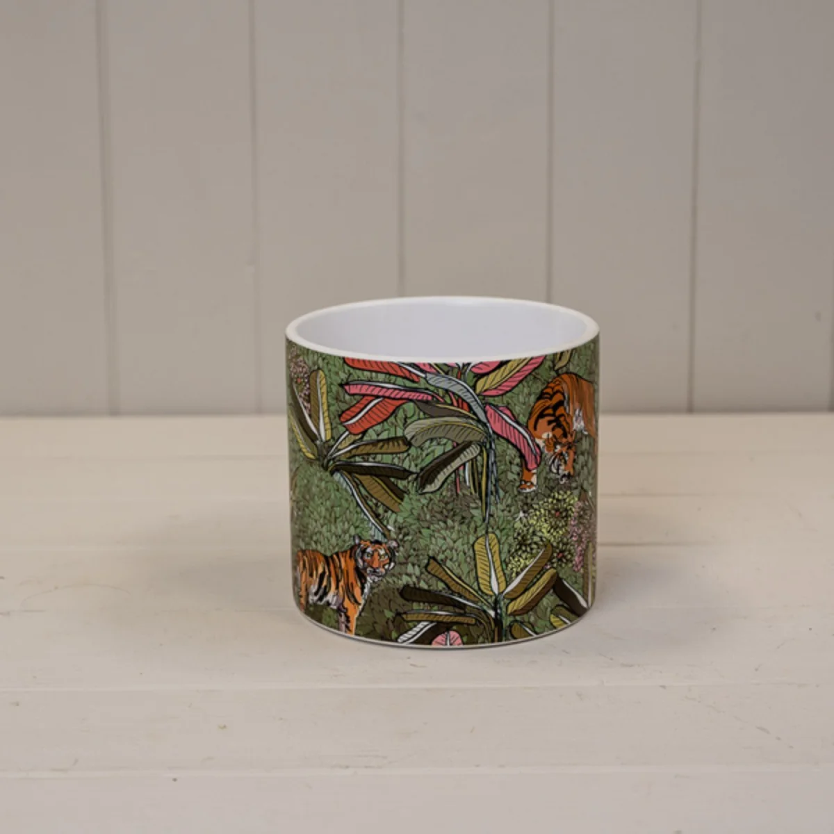 Rustic Green Jungle Pot Plant pot - Multi