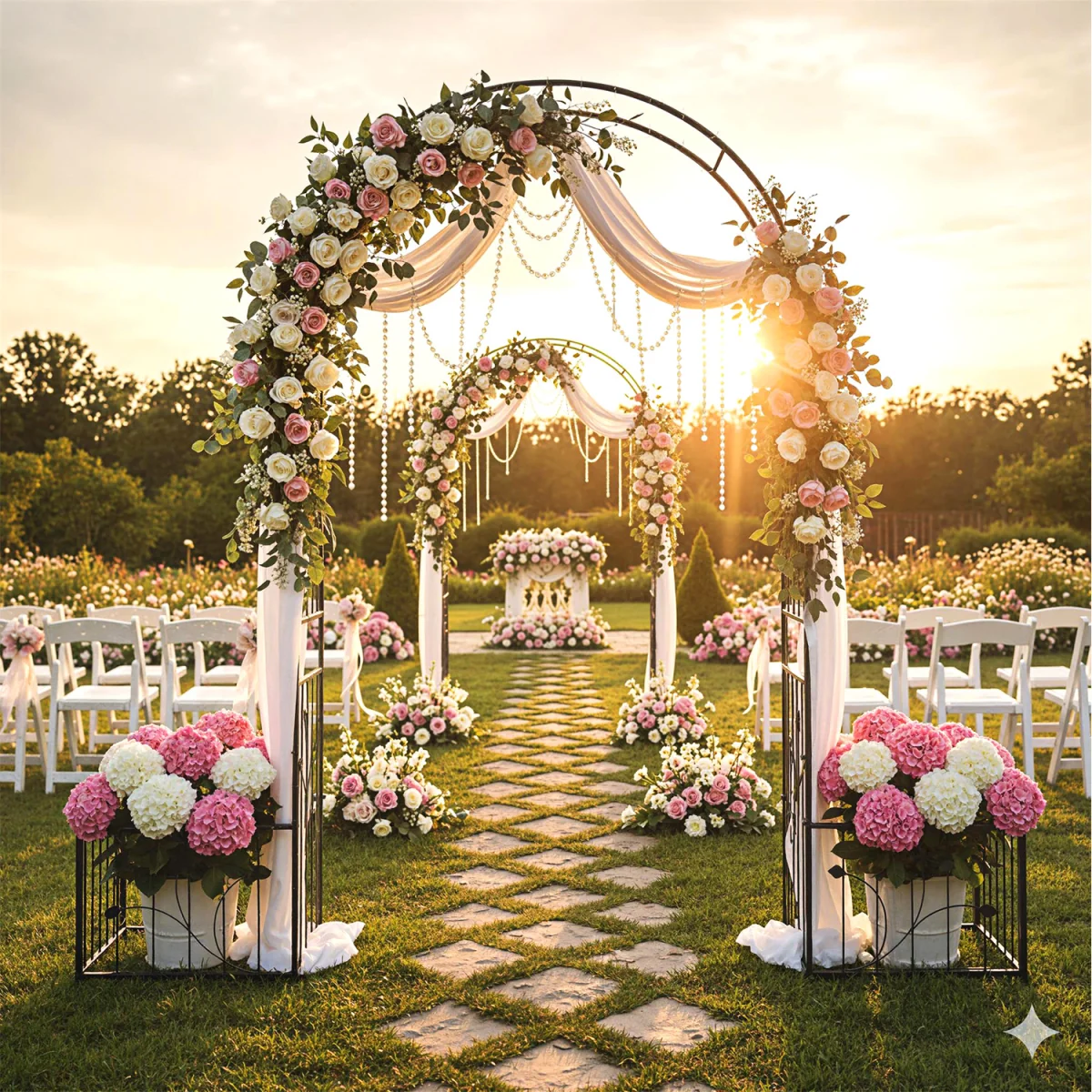 Garden Archway with Planter Box - Black – image 2