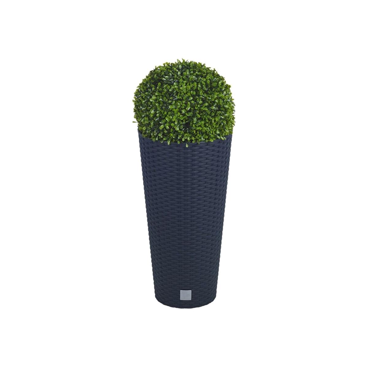 Elegant Tall Garden Planters - White / 20cm / 38.5cm