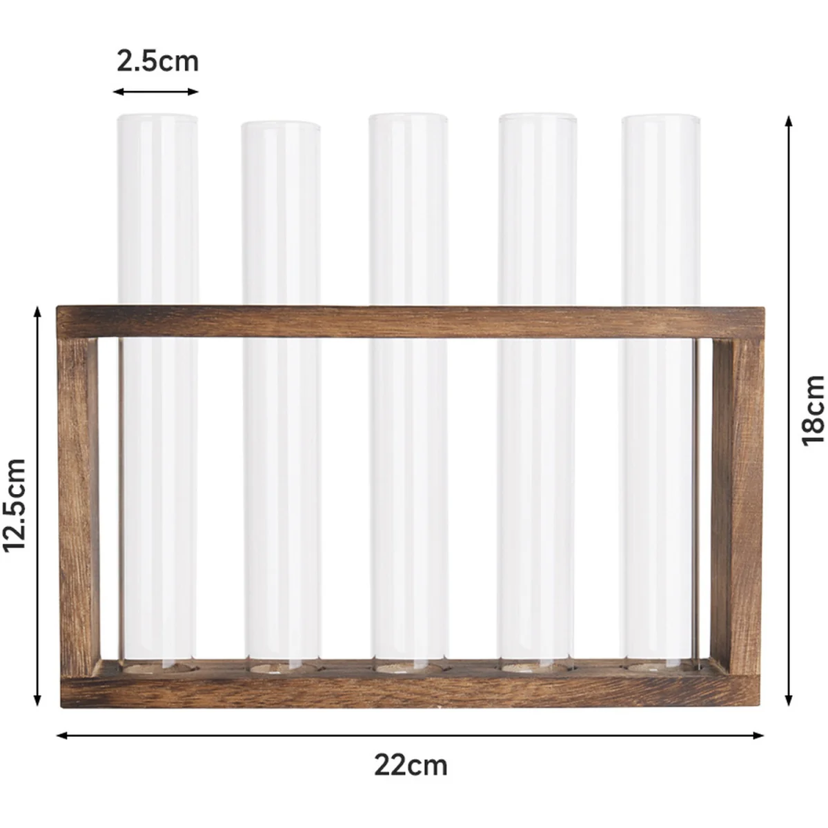 5Pcs Glass Terrarium Planters - White – image 2