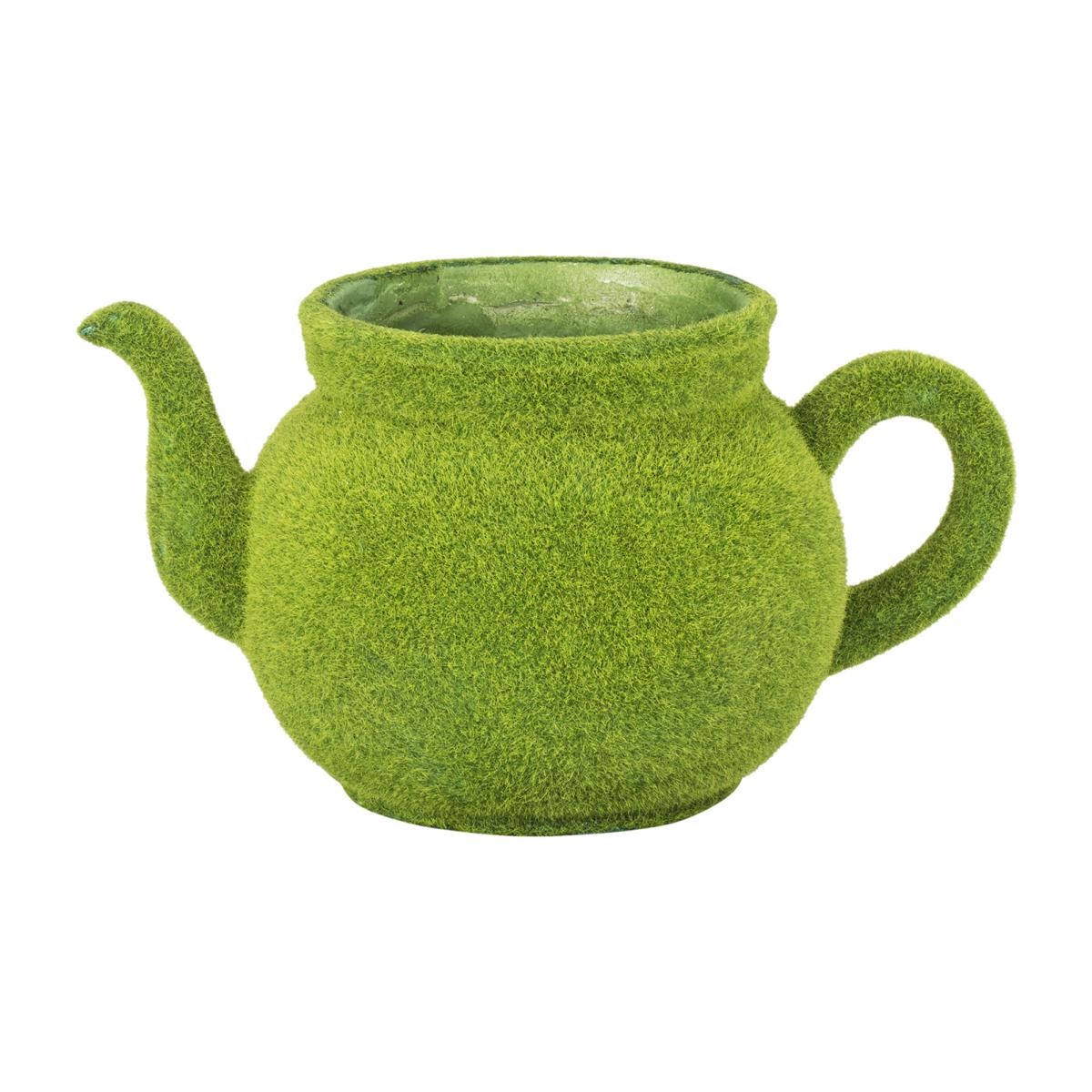 Tea Pot Planter - Green