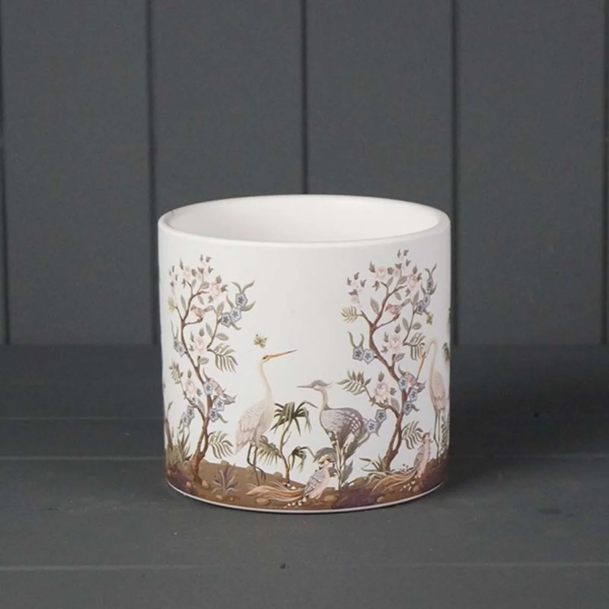 Classic White Japanese Pot Plant pot - White – image 1