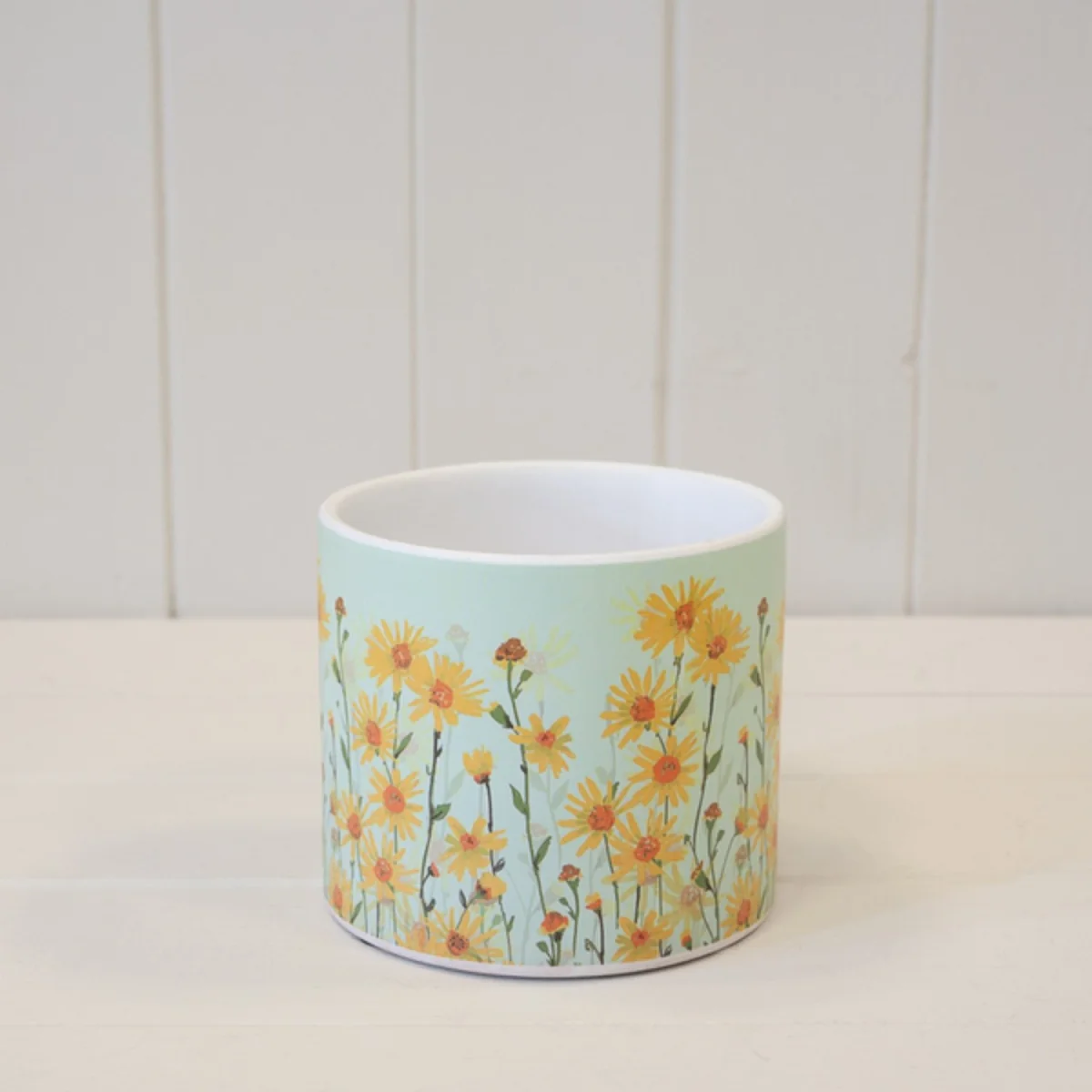 Yellow Daisy Field Pot Plant pot - Multi – image 2