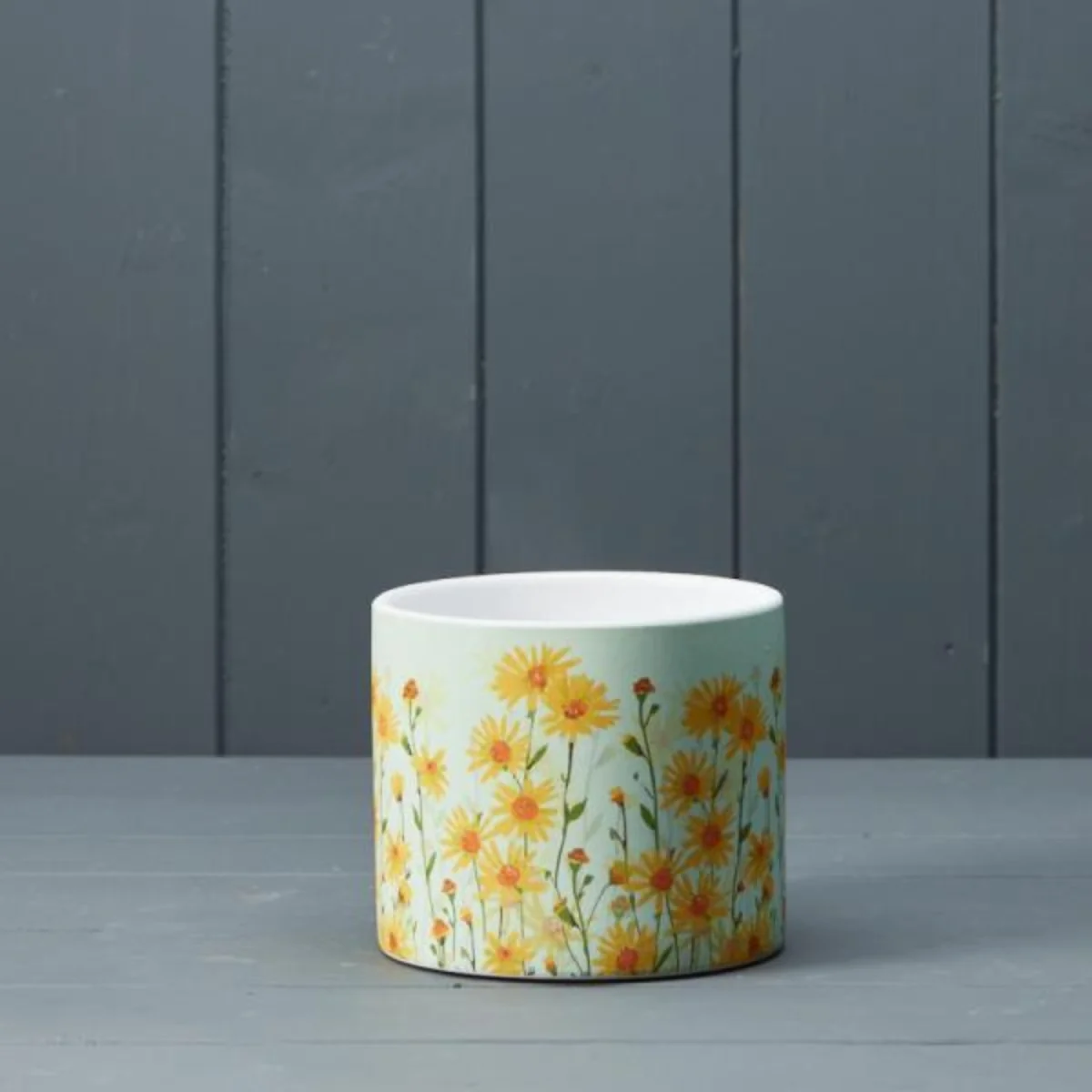 Yellow Daisy Field Pot Plant pot - Multi – image 1