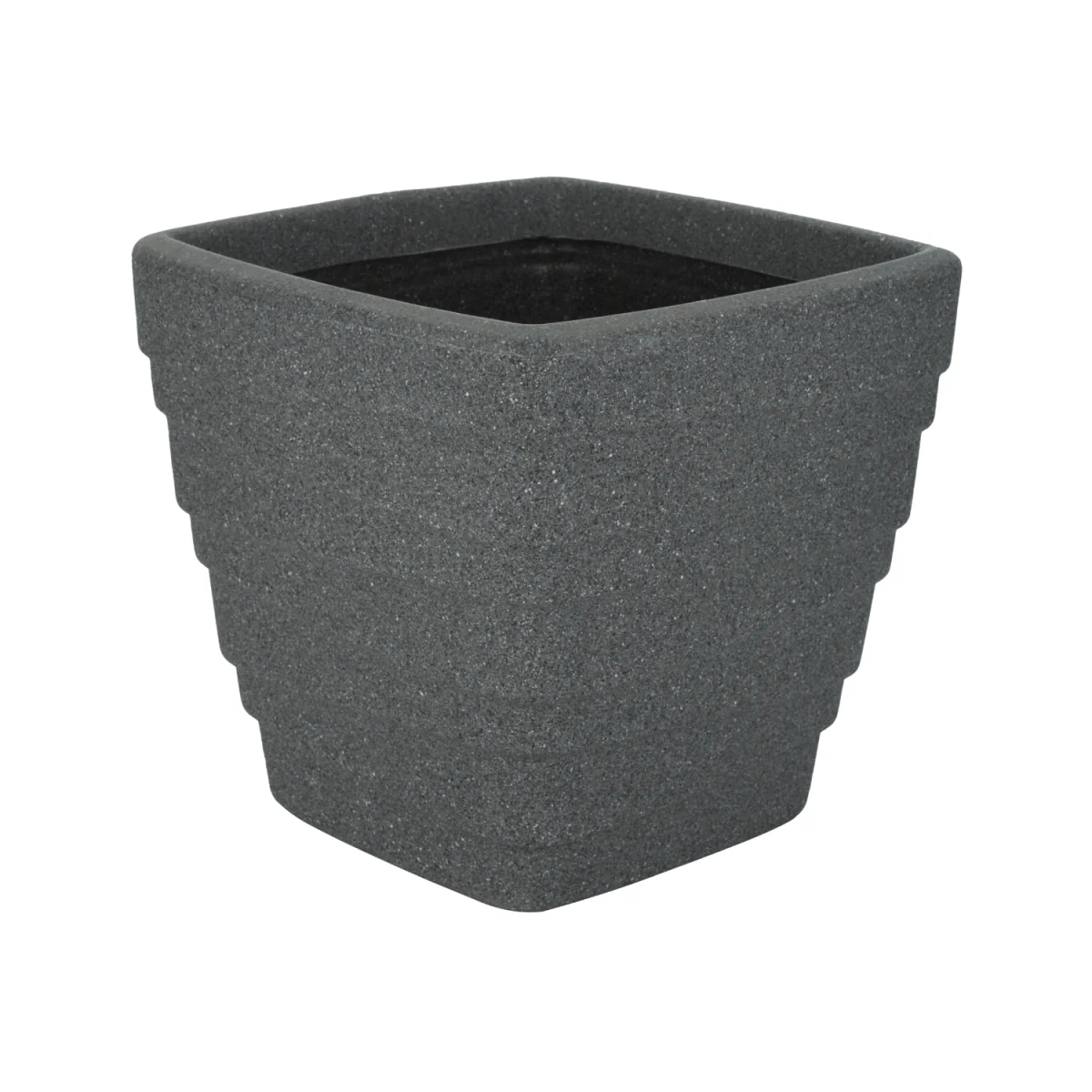 Square Trojan Planter - Grey / 30cm