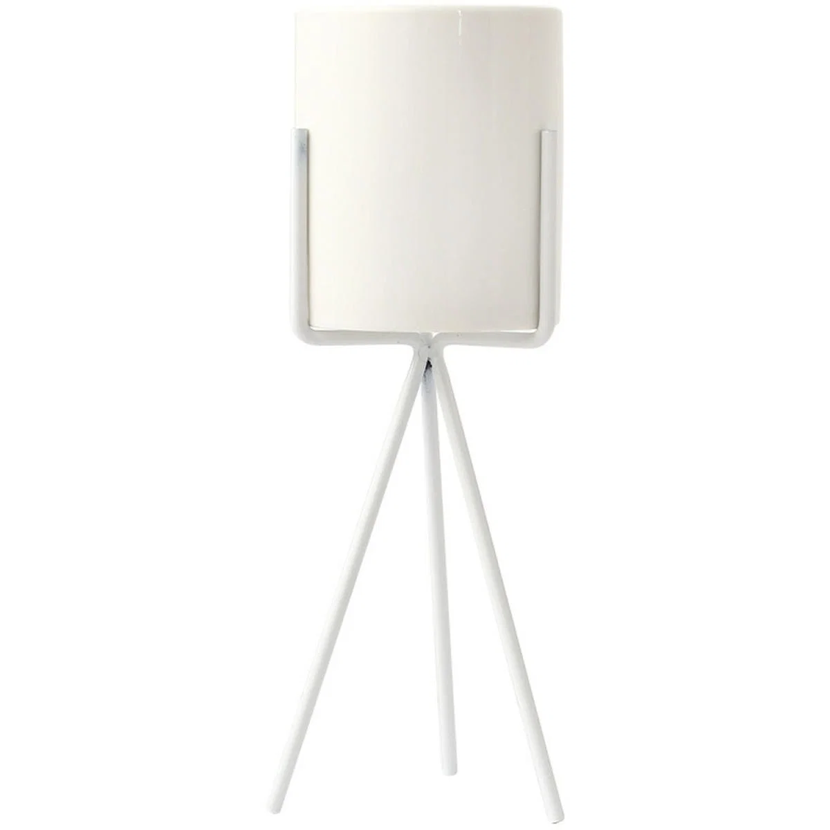 Small Planter with Stand - White / 24cm – image 2