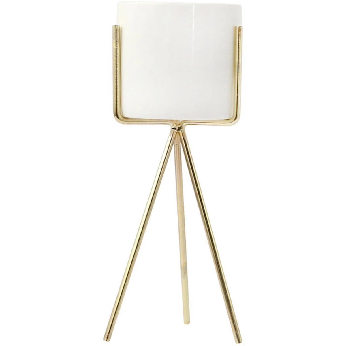 Small Planter with Stand - White / 24cm – image 11