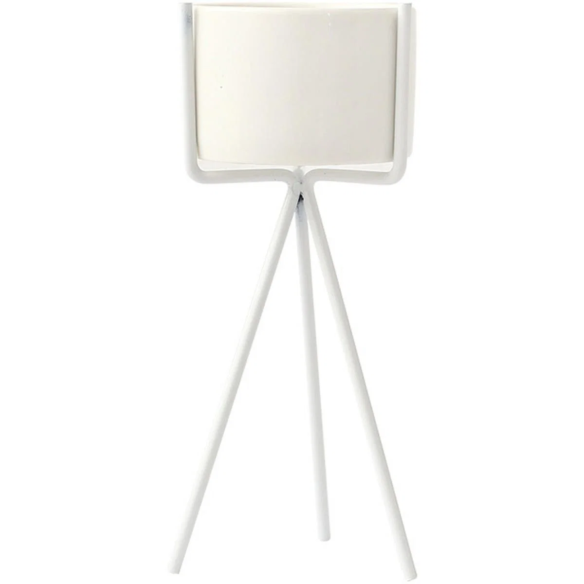 Small Planter with Stand - White / 24cm – image 5