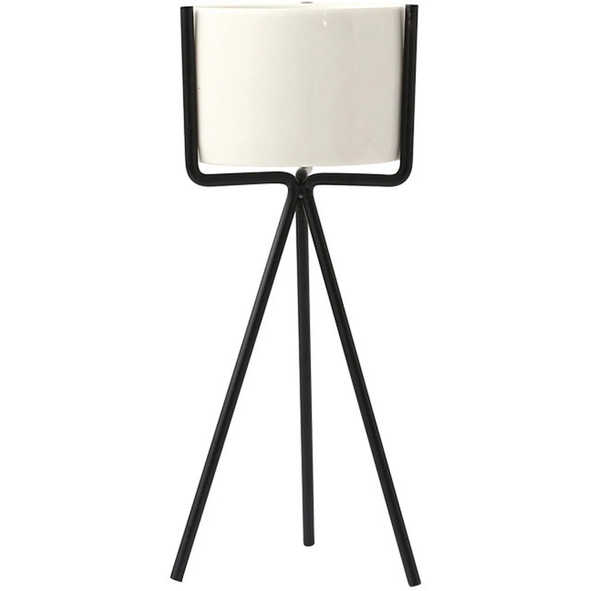 Small Planter with Stand - White / 24cm – image 7