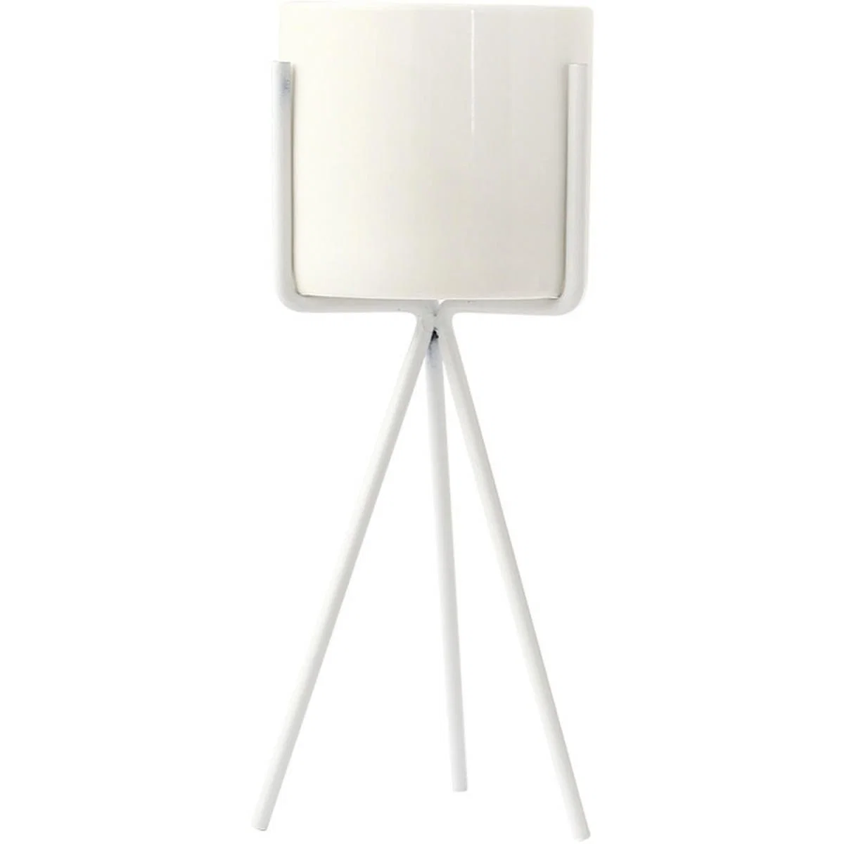 Small Planter with Stand - White / 24cm – image 10