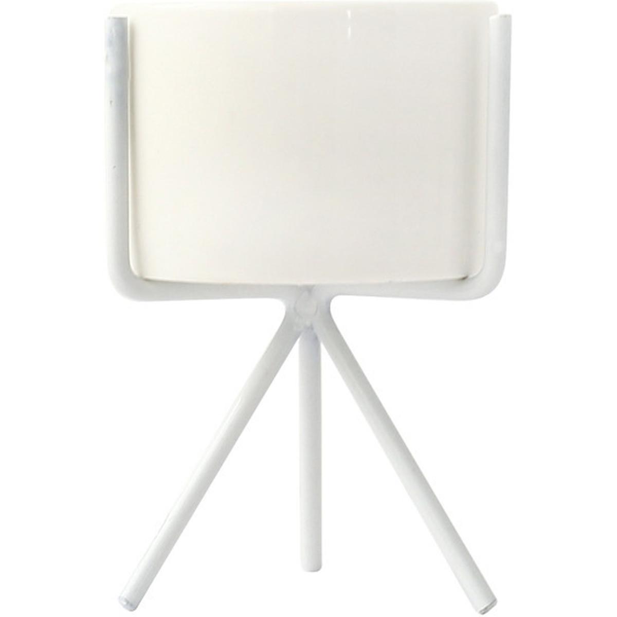 Modern Small Planter with Stand - Black / 14.5cm – image 4