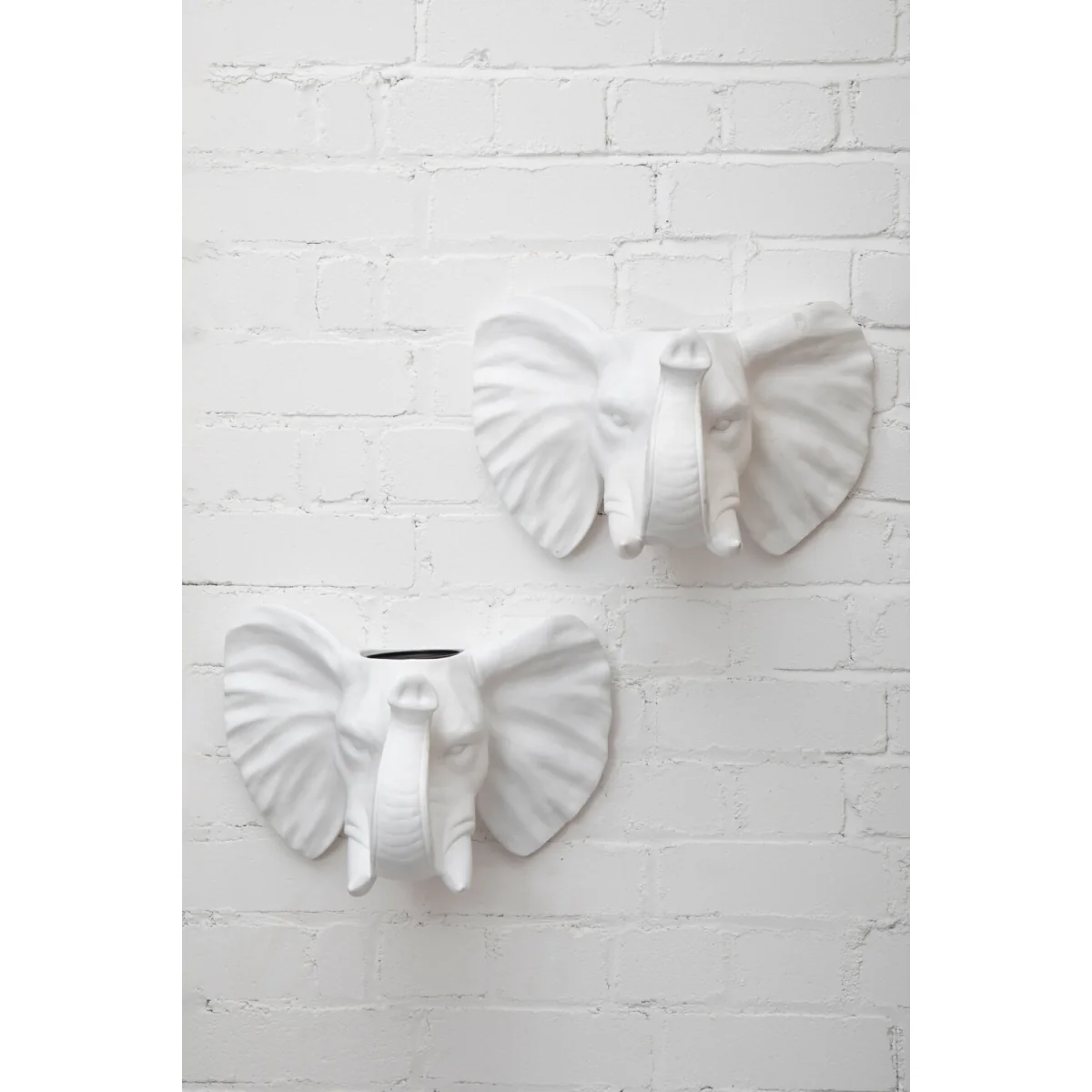 Boho Elephant Planter - White – image 4
