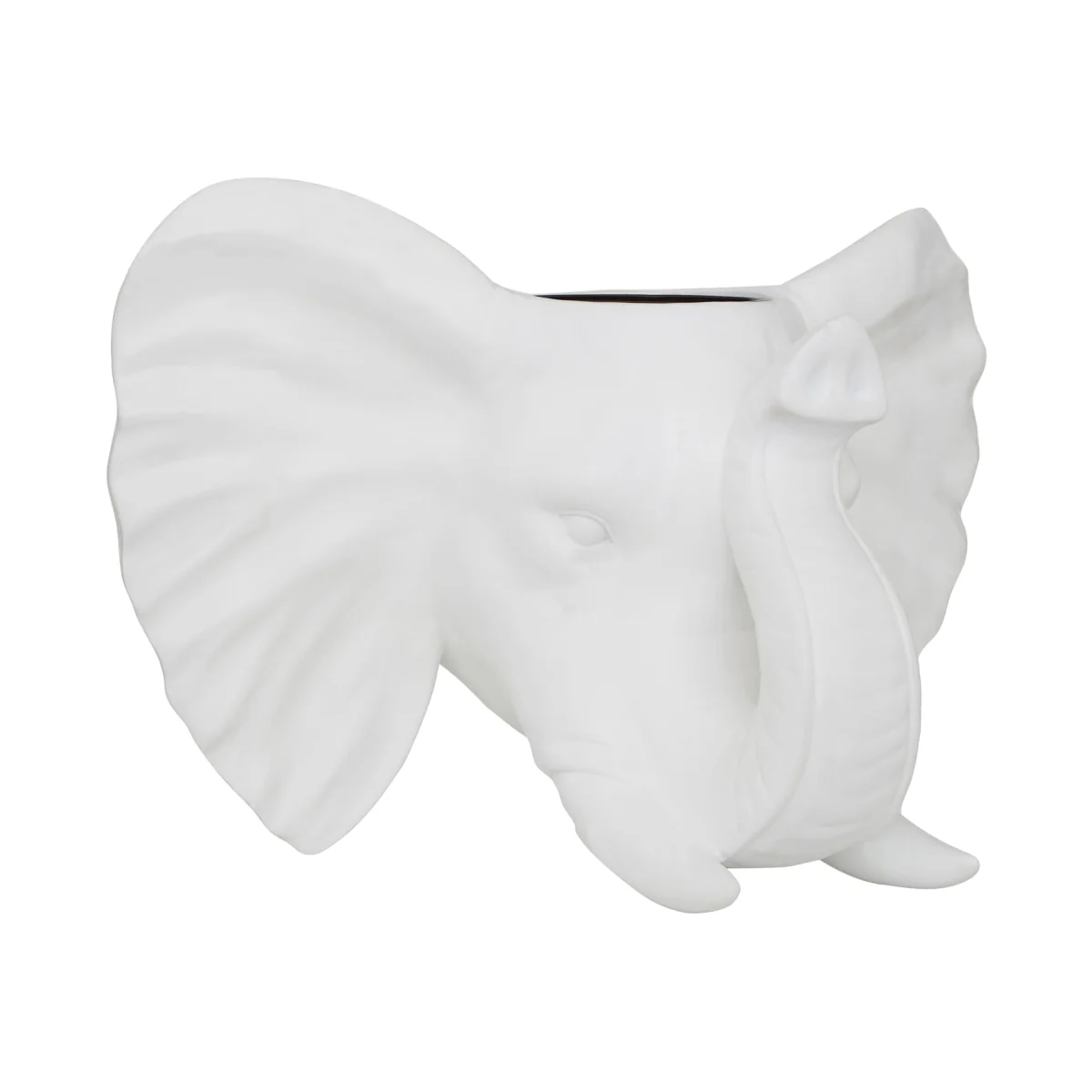 Boho Elephant Planter - White – image 1