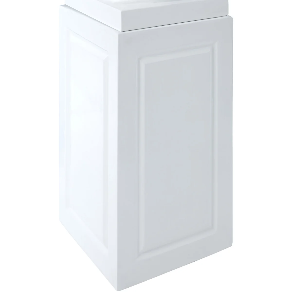 Josten White Planter with Pillar - White – image 2