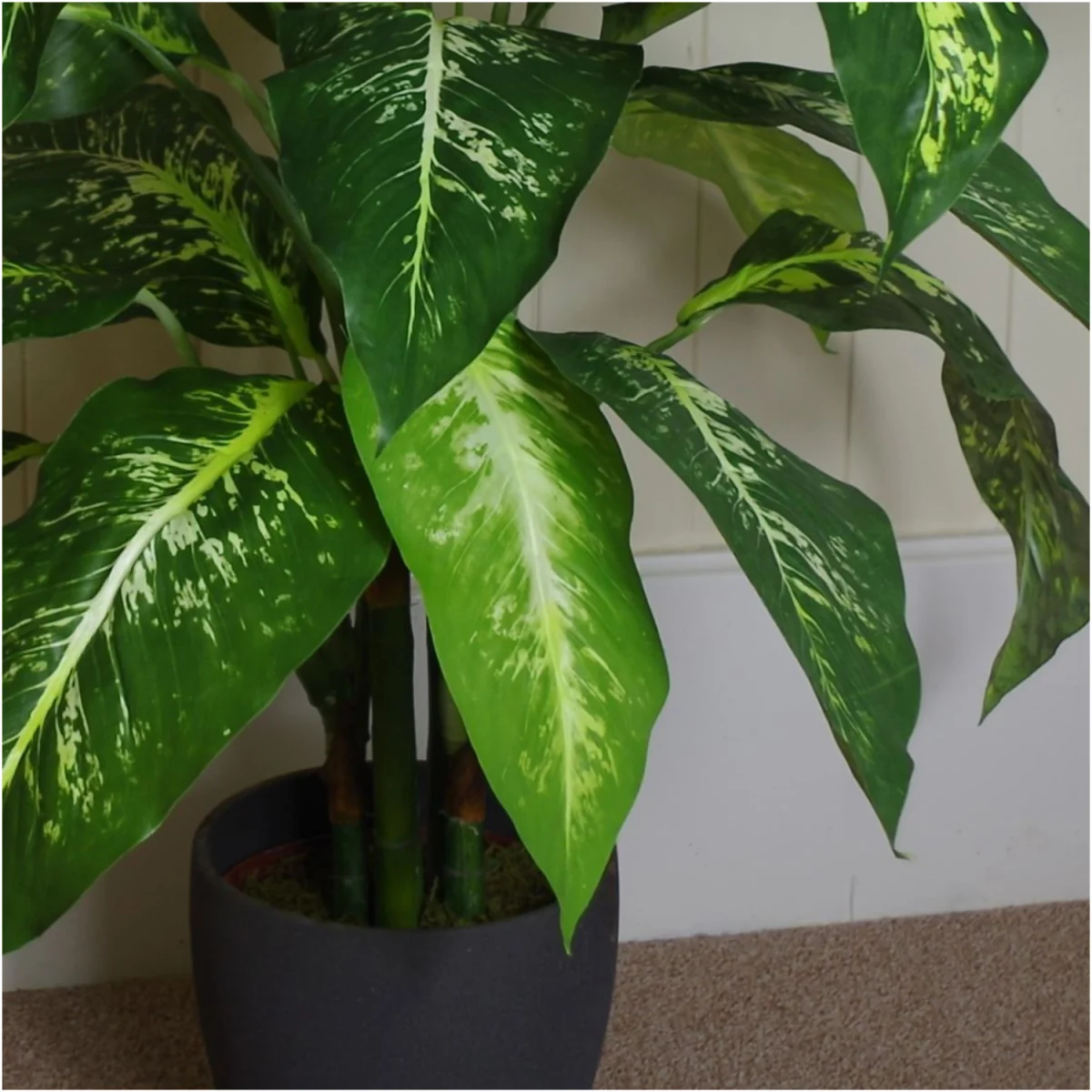Artificial Decorative Tree Metal Planter - Green – image 2