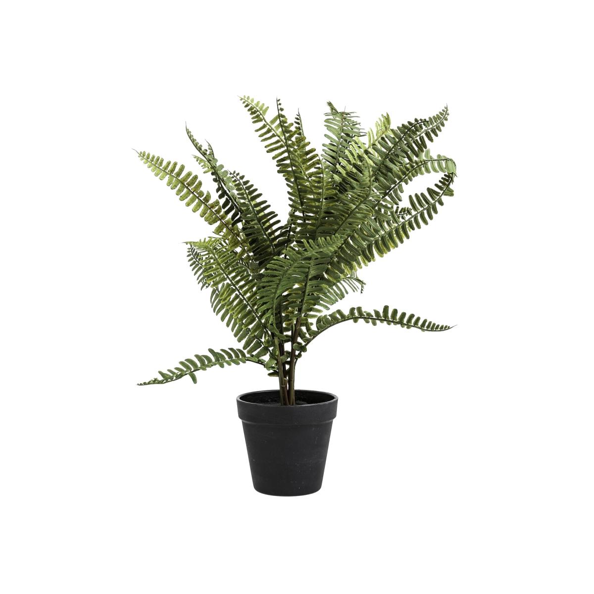 Potted Fern Artificial Plant - Green