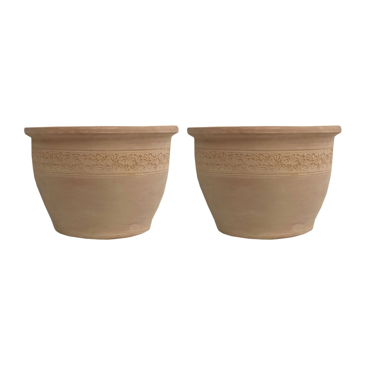 Pack of 2 Terracotta Planters