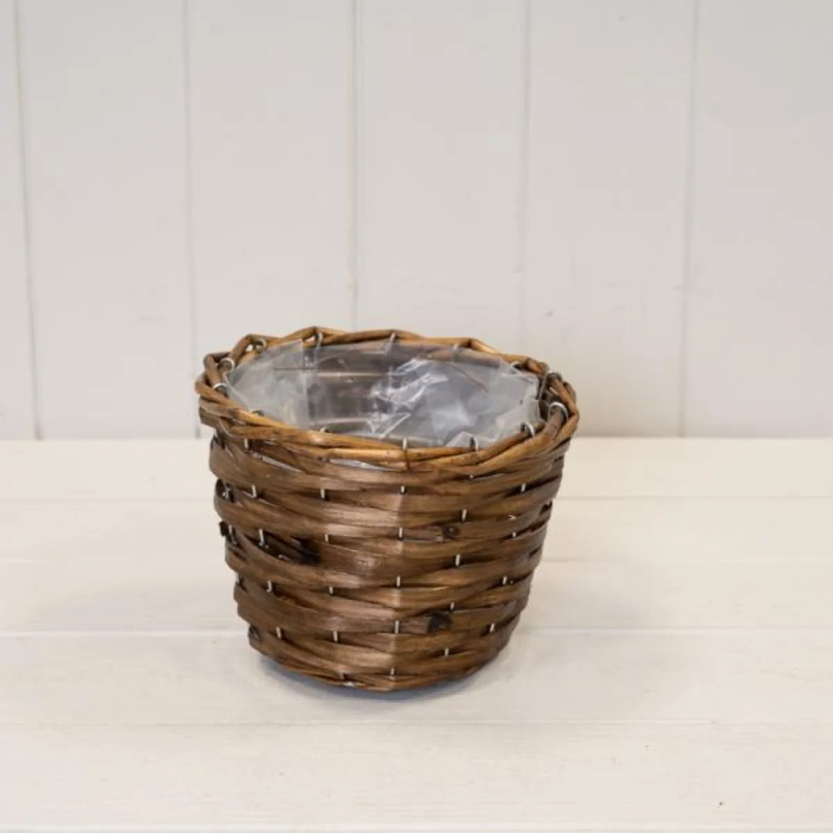 Sturdy Round Brown Pot Plant pot - Brown