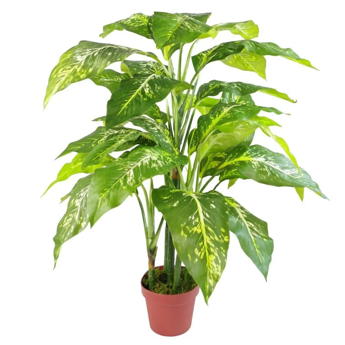 Dyzi Artificial Decorative Tree Metal Planter - Green – image 2
