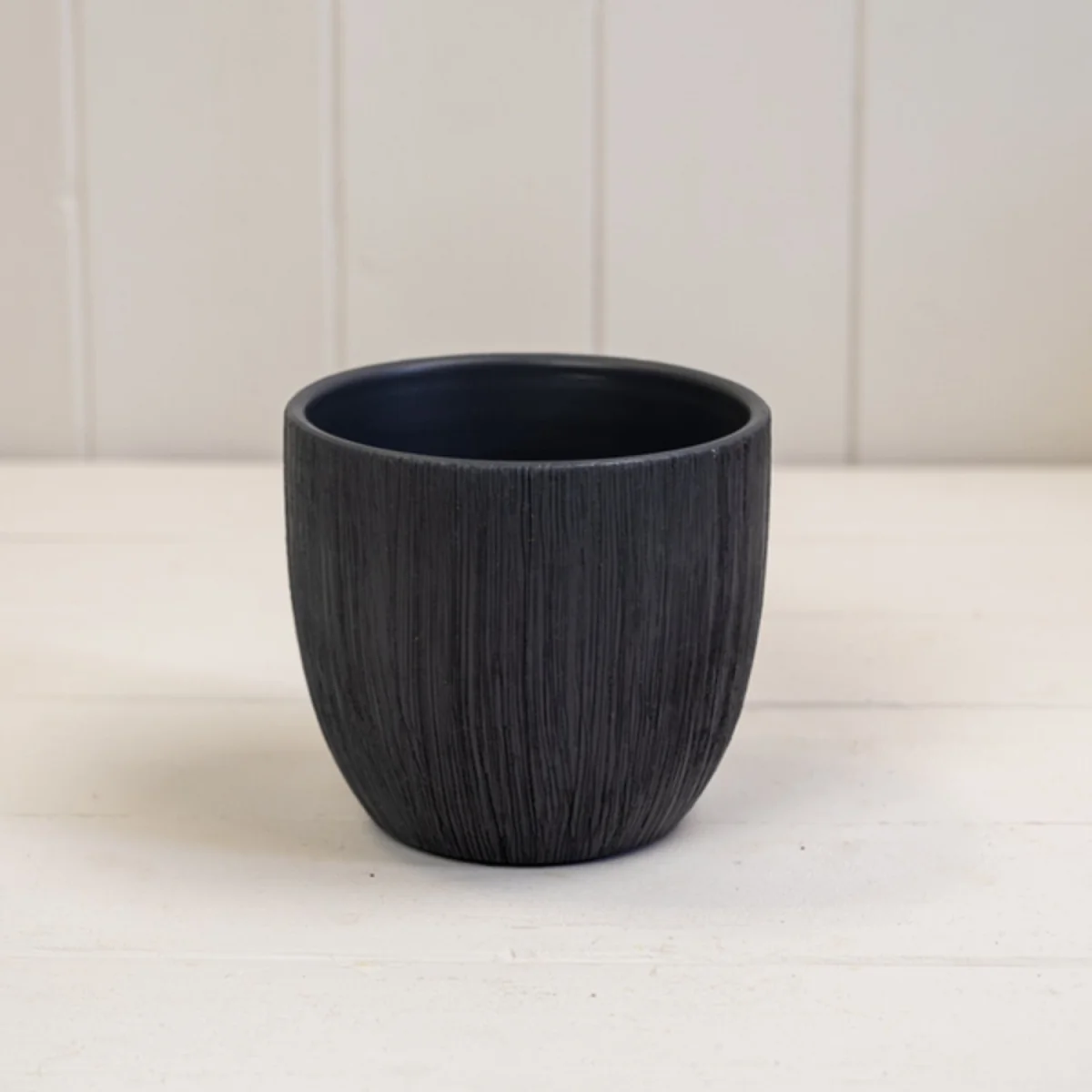 Charming Slate Grey Pot Plant pot - Grey
