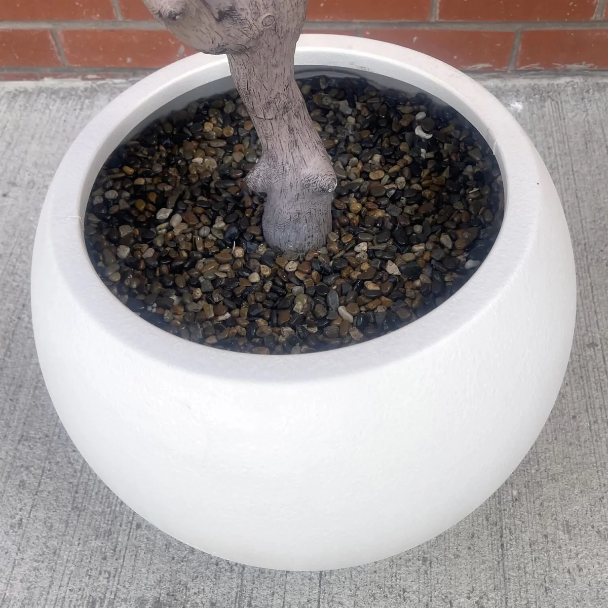 200cm XXL Artificial Olive Tree with Decorative Planter Premium - Green Large Tree – image 6