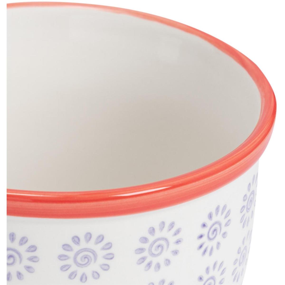 14cm Hand-Printed Plant Pots Multipack - Multi / 2.643kg – image 4