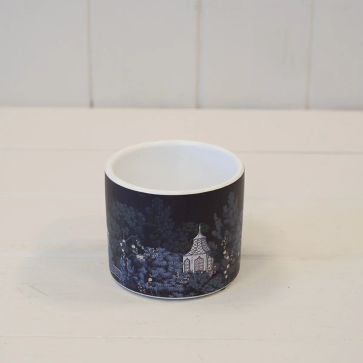 Small Rustic Purple Pagoda Pot Plant pot - Purple – image 2