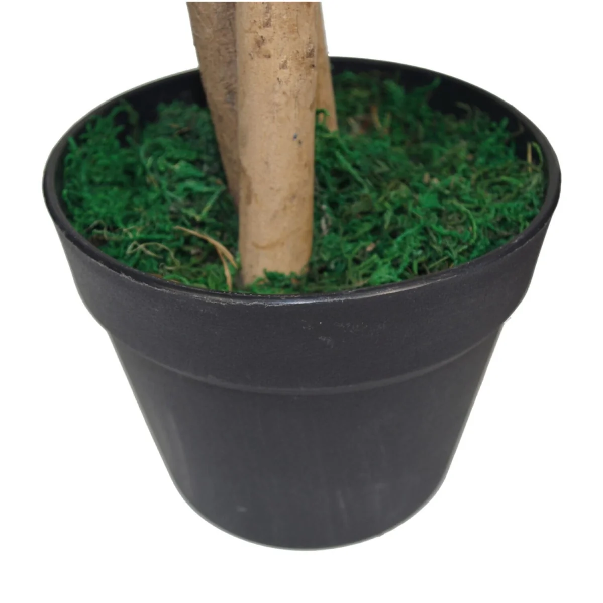 Artificial Mango Tree With Metal Planter 100cm - Green – image 2