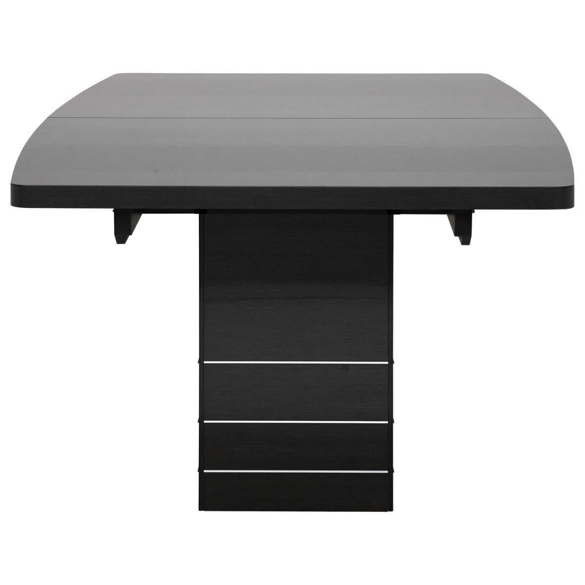 Versilia Extending Dining Table, Grey Koto High Gloss Finish – image 10