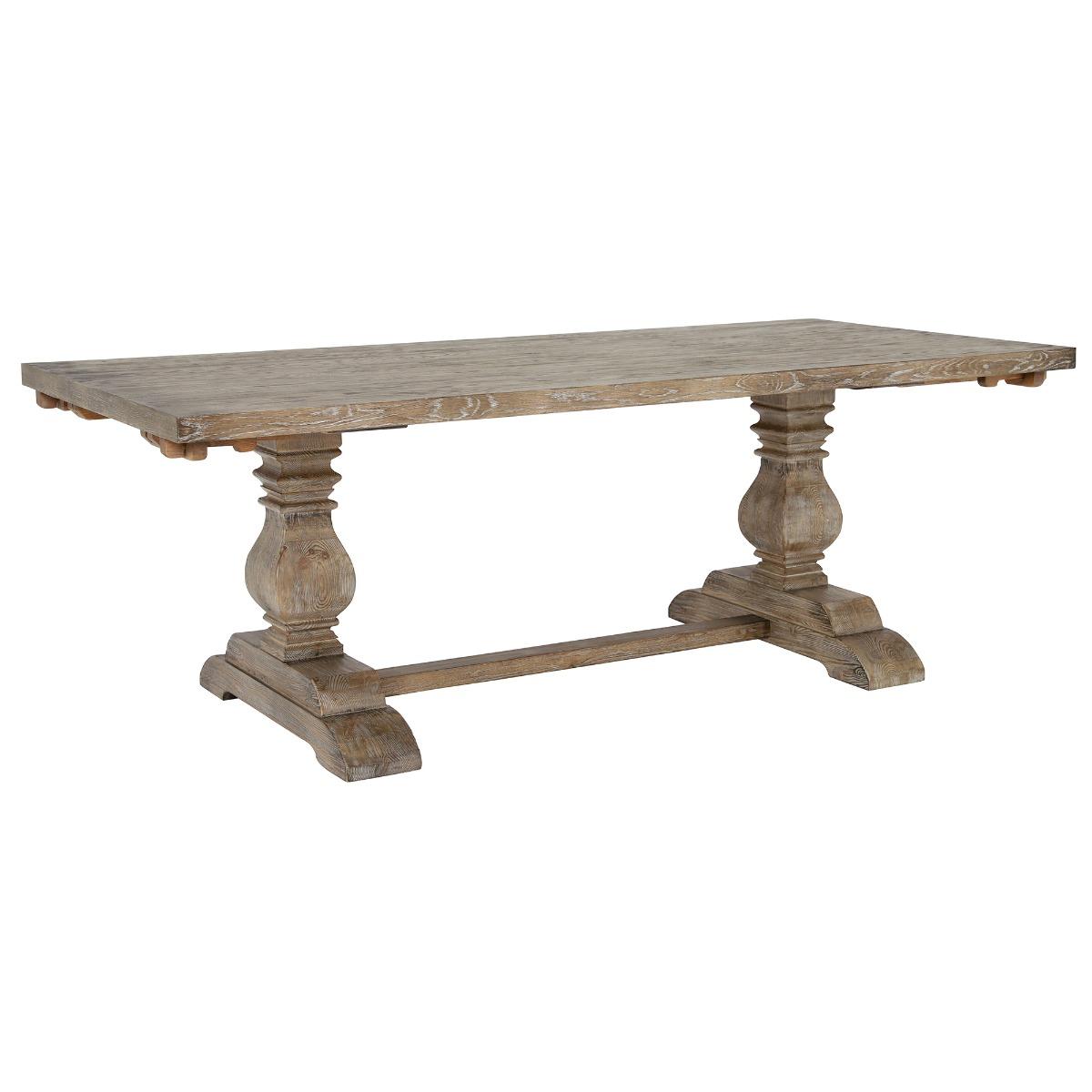 Woolton 220cm Extended Dining Table+6 Otto Chairs, Brown | Barker & Stonehouse – image 2