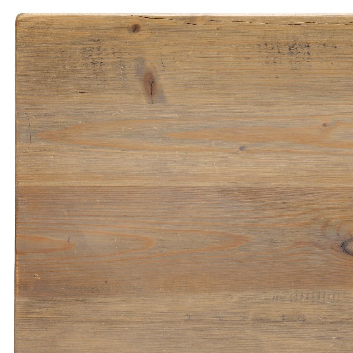 Newsham Reclaimed Wood Dining Table, Grey Waxed Finish – image 6
